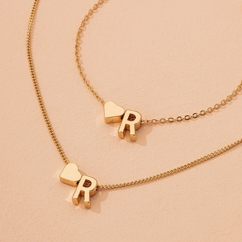 Liebes Halskette- und Armband-Set