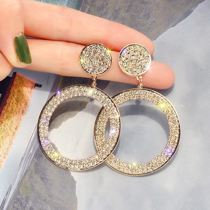 Wunderschöne Zirkonia-Ohrringe in edlem Gold und Silber
