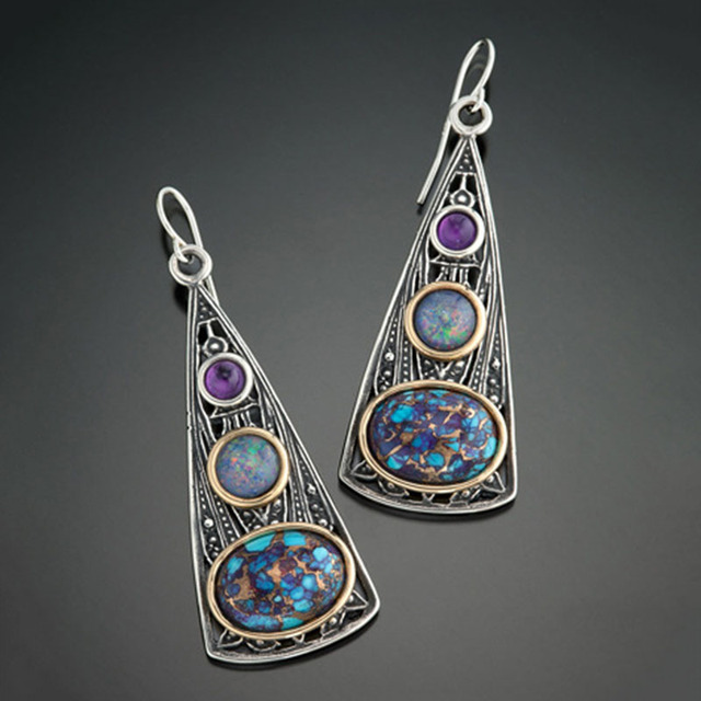 Faszinierende Boho-Ohrringe aus hochwertigem Sterlingsilber