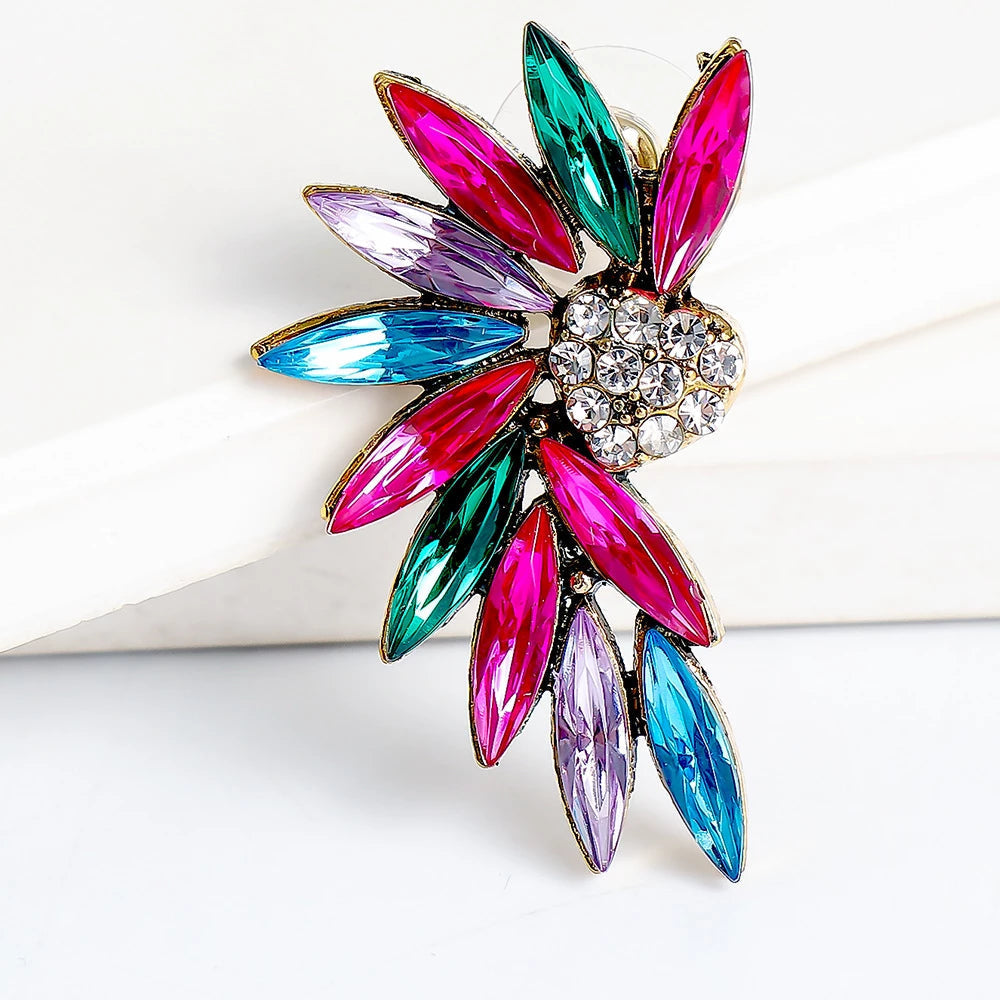 Zirkonia Herzflügel-Ohrstecker – Funkelnde Eleganz für jeden Anlass