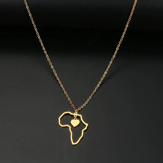 Elegante Goldkette mit herzförmigem Kontinentalanhänger