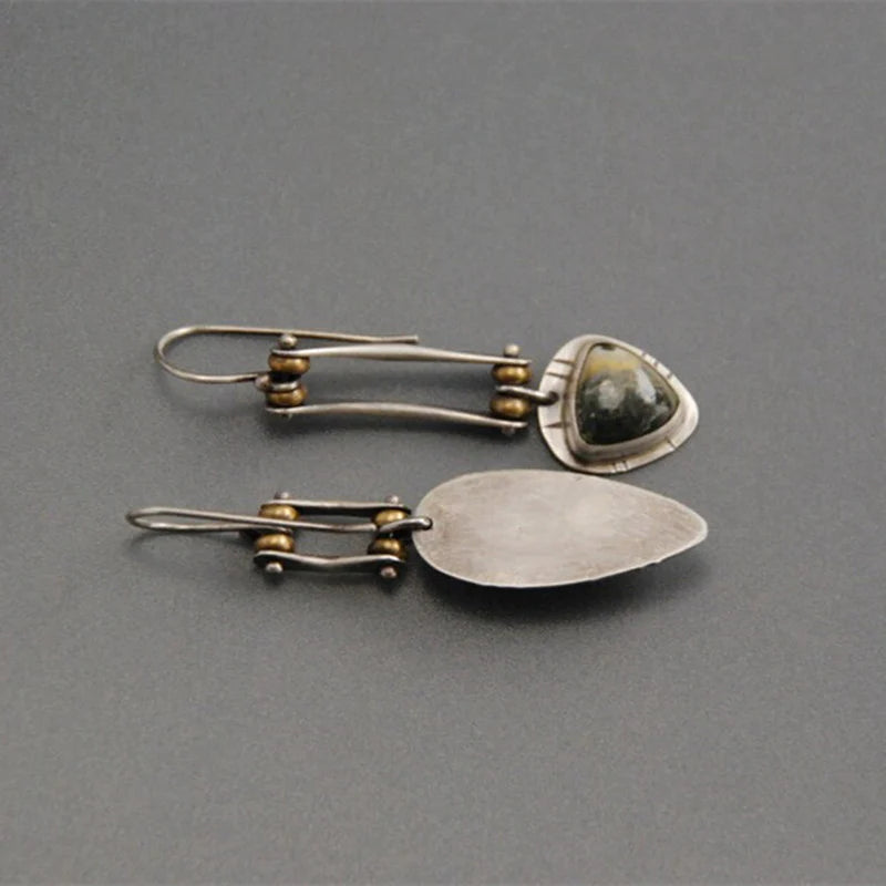 Stylische Lange Punk-Ohrringe aus hochwertigem Metall