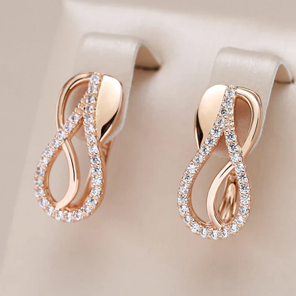 Stylische und schicke Hohl-Tropfen-Ohrringe in elegantem Design