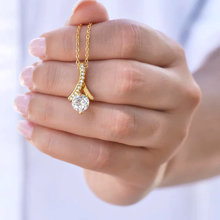 Elegante Vintage-Goldkette mit funkelnden Zirkoniasteinen