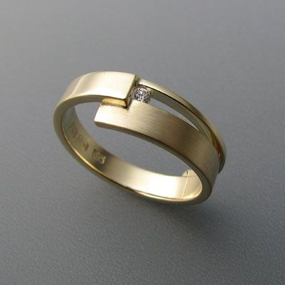 Eleganter Vintage-Goldring für zeitlosen Stil