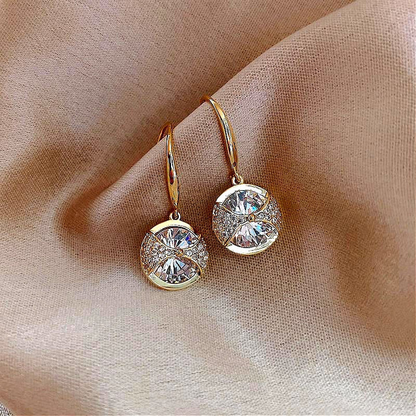 Elegante Prifddinas Gold-Ohrringe