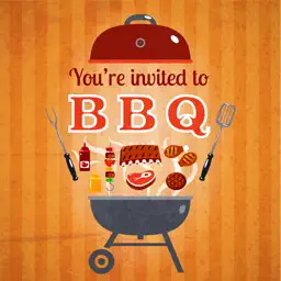 Barbecue BBQ Stickers